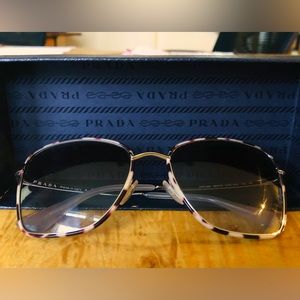 Prada Luxury Brand Tortoise Gradient Sunglasses